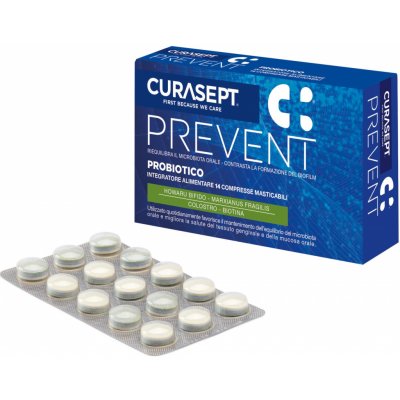 Curasept Prevent Probiotico probiotika 14 tablet – Hledejceny.cz