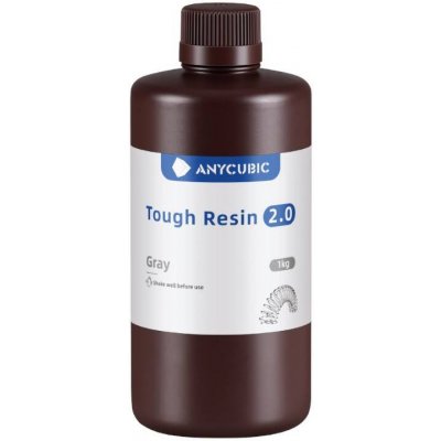 AnyCubic Tough 2.0 šedý 1kg – Zboží Živě