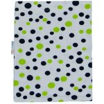 Esito žínka bavlna úplet Jersey puntík zelená 19 x 14 cm – Zboží Dáma