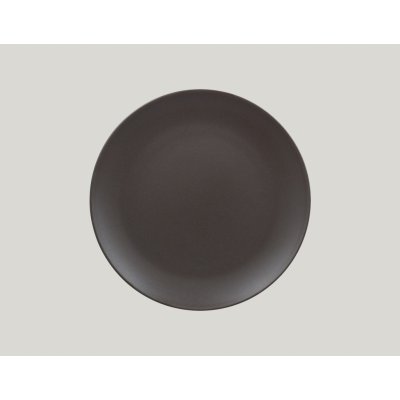 Gastrofans RAK Genesis talíř mělký pr. 24 cm kakaová RAK-GNNNPR24CO – Zboží Mobilmania