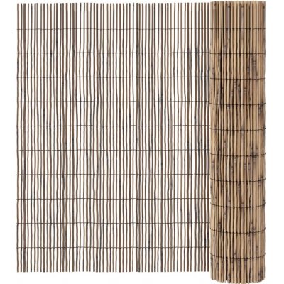 VidaXL Ochranná rohož na plot, 400 x 100 cm, rákos – Zboží Mobilmania