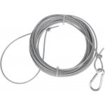 Geko Ocelové lano na čištění komínů 10 m – Zboží Dáma