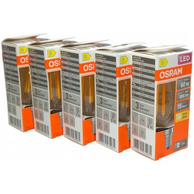 Osram LED žárovka, E14, 6W, 806lm, 2700K – Hledejceny.cz