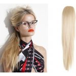 Clip in příčesek culík / cop se skřipcem 60cm platina – Zboží Dáma