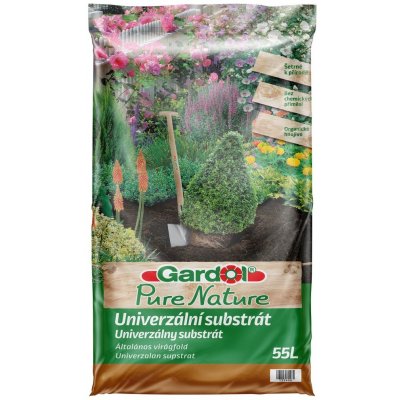 Gardol Pure Nature Pěstební substrát univerzální 55 l – Hledejceny.cz