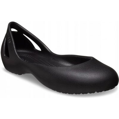 Crocs Kadee Flat dámské baleríny černá – Zboží Mobilmania