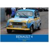 Kalendář Renault 4 Kultfahrzeug und Wegbegleiter Wand DIN A4 quer CALVENDO Monats 2024