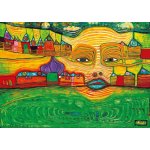 BlueBird Hundertwasser Irinaland nad Balkánem 1969 1000 dílků – Sleviste.cz