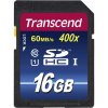 Paměťová karta Transcend SDHC 16 GB UHS-I U1 TS16GSDU1