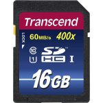 Transcend SDHC 16 GB UHS-I U1 TS16GSDU1 – Zboží Mobilmania