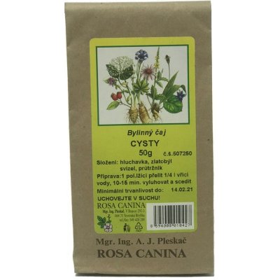 Rosa Canina Bylinný čaj Cys 50 g