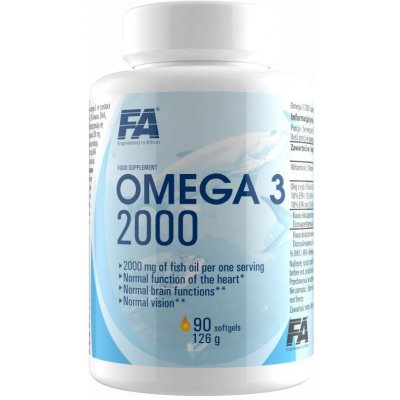 Fitness Authority Omega 3 2000 90 kapslí – Hledejceny.cz