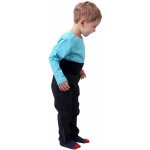 Jožánek Jarní letní dětské softshellové kalhoty černé – Zboží Mobilmania