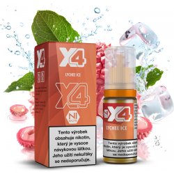 X4 Bar Juice Chladivé liči 10 ml 20 mg