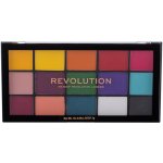Makeup Revolution paletka 15 očních stínů Re-Loaded Palette Iconic Fever 16,5 g – Zboží Dáma