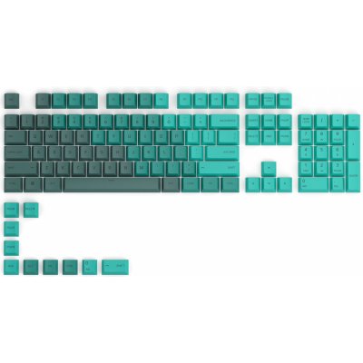 Glorious GPBT Keycaps Rain Forest 114 ks (US) GLO-KC-GPBT-RF – Zboží Živě