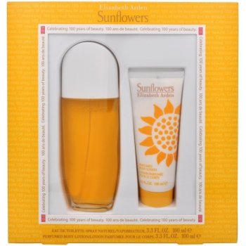 Elizabeth Arden Sunflowers Woman EDT 100 ml + tělové mléko 100 ml dárková sada