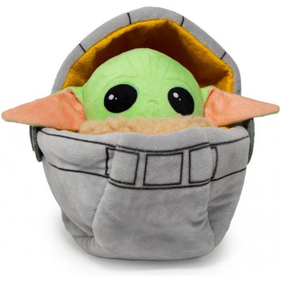 Star Wars Baby Yoda v kolíbce D 23 x Š 12 x V 16 cm