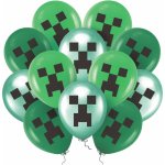 Balonky na párty zelený Creeper – Zboží Dáma