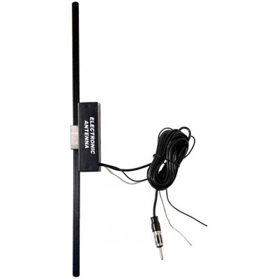 Anténa elektronická nalepovací 12V | Zboží Auto