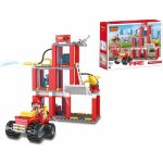 COGO FIRE Mini požiarna stanica 178ks – Zboží Mobilmania