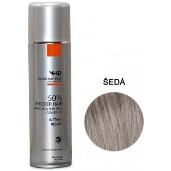 Volume Hair Plus vlasový zesilovač šedý ve spreji pro zhuštění vlasů 250 ml