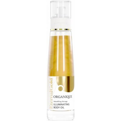 Organique Eternal Gold Smoothing Therapy suchý tělový olej se třpytkami 100 ml – Sleviste.cz