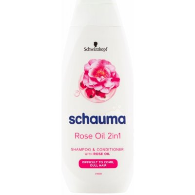 Schauma Rose Oil 2in1 šampon 400 ml – Zboží Mobilmania