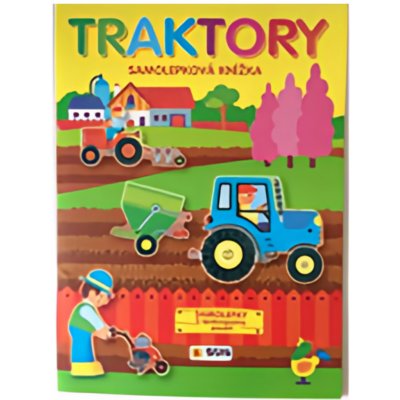 Traktory - samolepková knížka – Zbozi.Blesk.cz