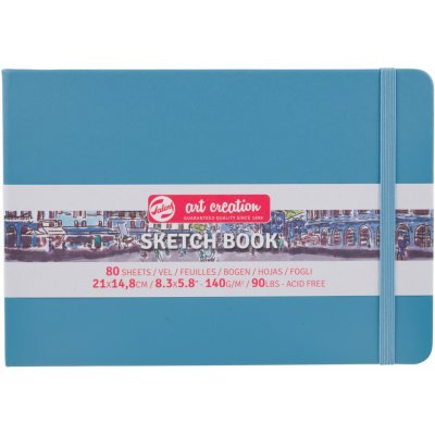 Talens Art Creation Sketchbook v pevné vazbě Lake Blue 21 x 14,8 – Sleviste.cz