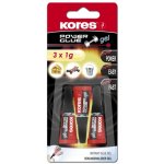 KORES Power glue 3x1g – Zbozi.Blesk.cz