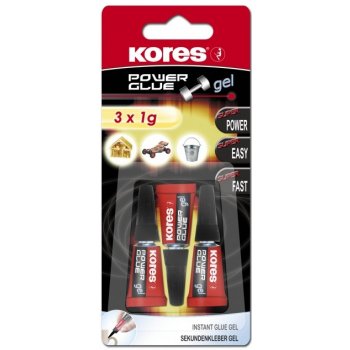 KORES Power glue 3x1g