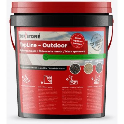 Topstone opLine Outdoor 12,5 kg antracit – Zboží Mobilmania