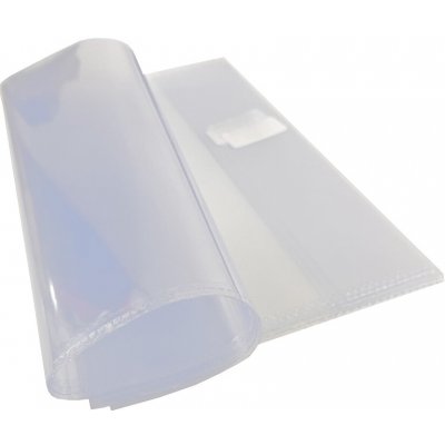 Karton P+P Obal univerzální PP 282x540mm lesk čirý samolepící proužek – Zboží Dáma