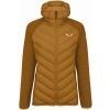 Dámská sportovní bunda Salewa Fanes Sarner RDS Down Hybrid Jacket W gold brown