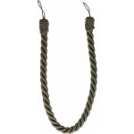 Šňůra na záclony Luance COT, 1,6 cm, tmavě zelená – Hledejceny.cz