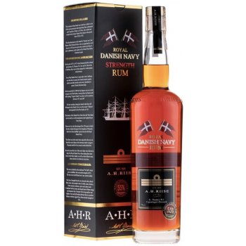 A.H. Riise Royal Danish Navy Strength 20y 55% 0,7 l (karton)