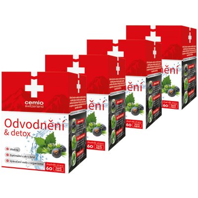 Cemio Odvodnění & detox 4 x 60 kapslí – Hledejceny.cz