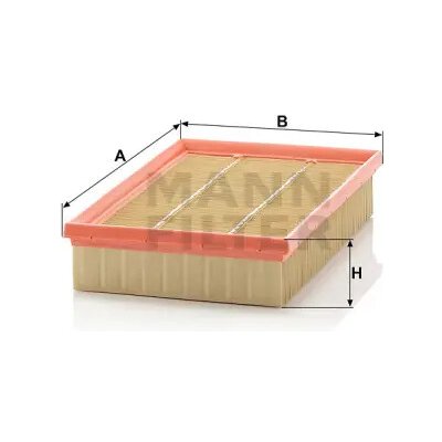 MANN FILTER Vzduchový filtr C 27 105 – Hledejceny.cz
