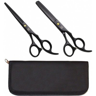 Pro Feel Japan SET KKC Black 6' sada profesionálních kadeřnických nůžek v pouzdře – Sleviste.cz