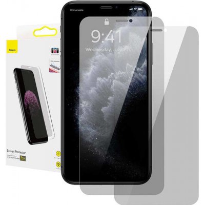 Baseus 0,3mm Screen Protector 2ks balení pro iPhone XS Max/11 Pro Max 6,5 SGBL060602 – Zboží Mobilmania