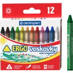 Centropen voskovky trojúhelníkové sada 12 barev – Zboží Dáma