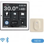 Shelly Sada ovládacího panelu Wall Display bílá + BLU H&T Ivory – Zboží Mobilmania