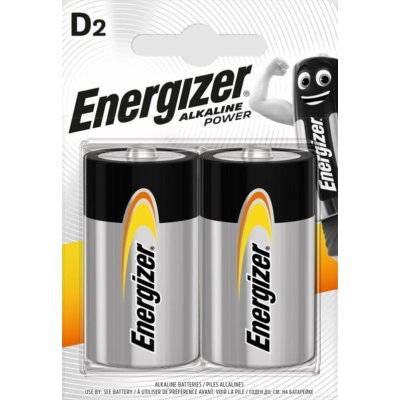 Energizer Alkaline Power D 2 ks EB006 – Zboží Živě