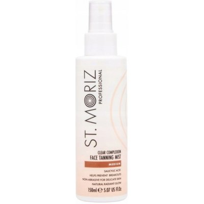St.Moriz Professional samoopalovací mlha na obličej Medium 150 ml – Zboží Dáma