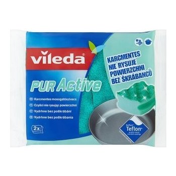 Vileda 116509 PUR active houbička střední 2 ks