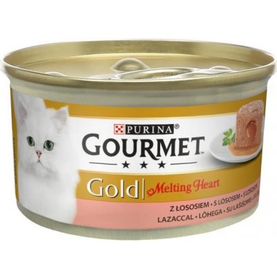 Gourmet Gold cat Melting heart losos 85 g