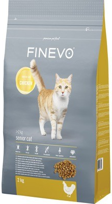 Finevo pro kočky Senior Cat kuřecí 2 kg