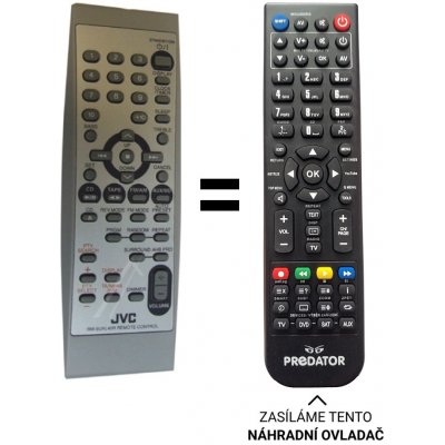 Dálkový ovladač Predátor JVC UX-L40R RM-SUXL40R – Hledejceny.cz