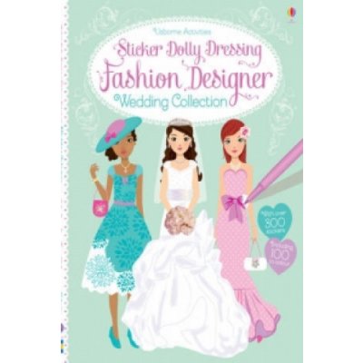 Sticker Dolly Dressing Fashion Designer Wedding Collection